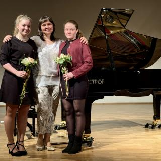 Třídní koncert žáků ze třídy Aliny Kozlovské