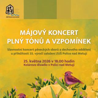 Májový koncert plný tónů a vzpomínek