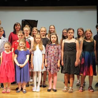 Koncert žáků z klavírní třídy Aliny Kozlovské